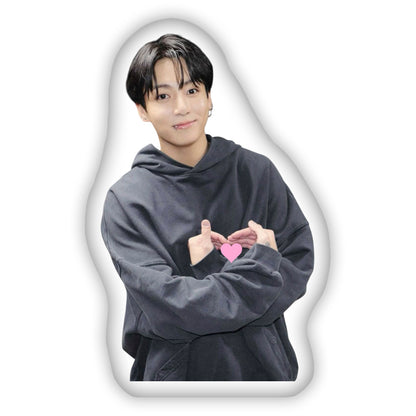 Double Sided Printed Pillow with Jungkook The Perfect Gift for BTS Fans