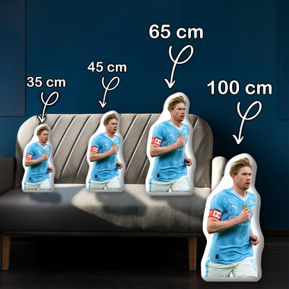 Kevin De Bruyne Pillow A Stylish Pick for Football Fans