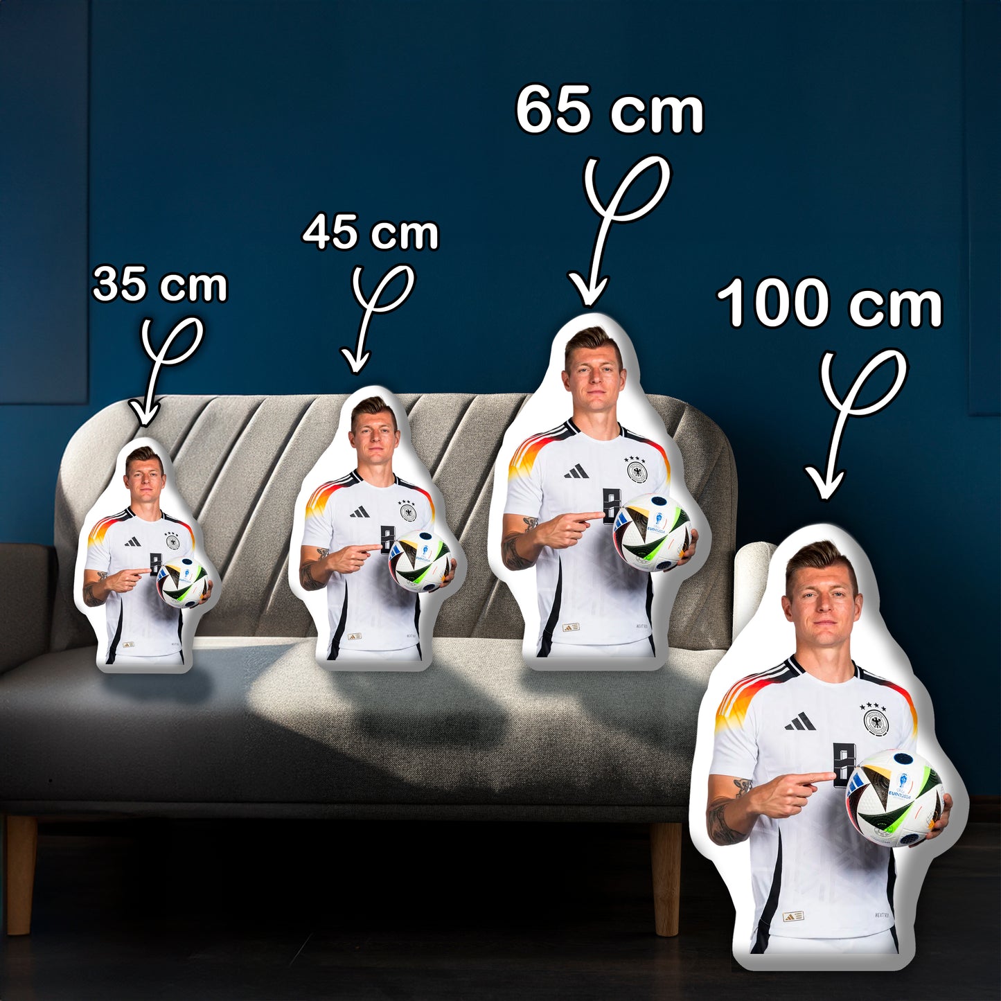 Toni Kroos Pillow A Classic Choice for Football Fans