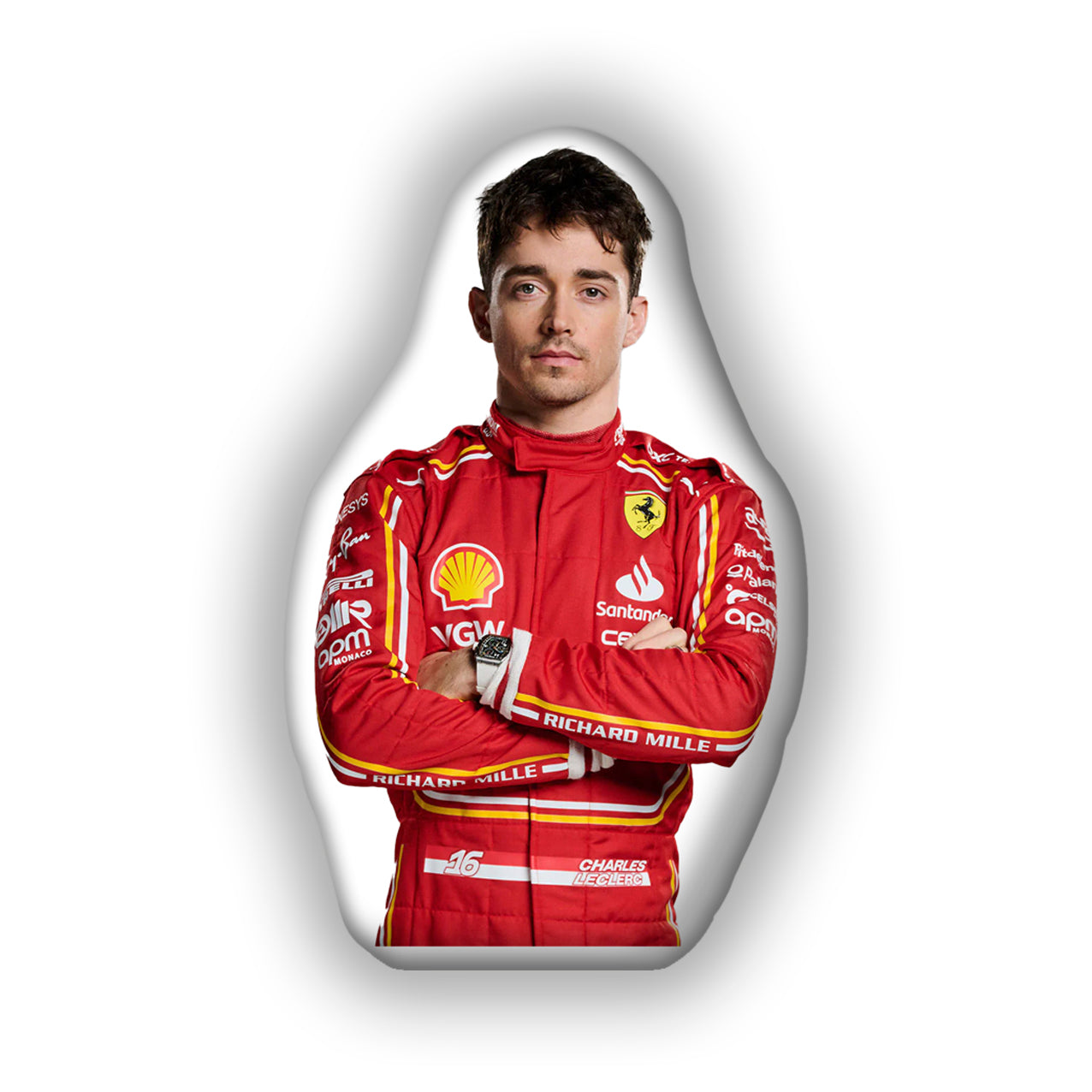 Charles Leclerc Pillow A Speedy Tribute for F1 Fans