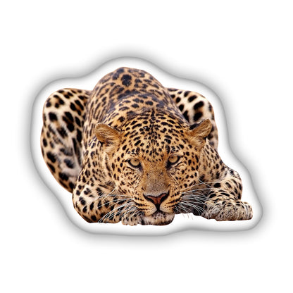 Leopard Decorative 3D Pillow, A Perfect Gift for Wildlife Enthusiasts