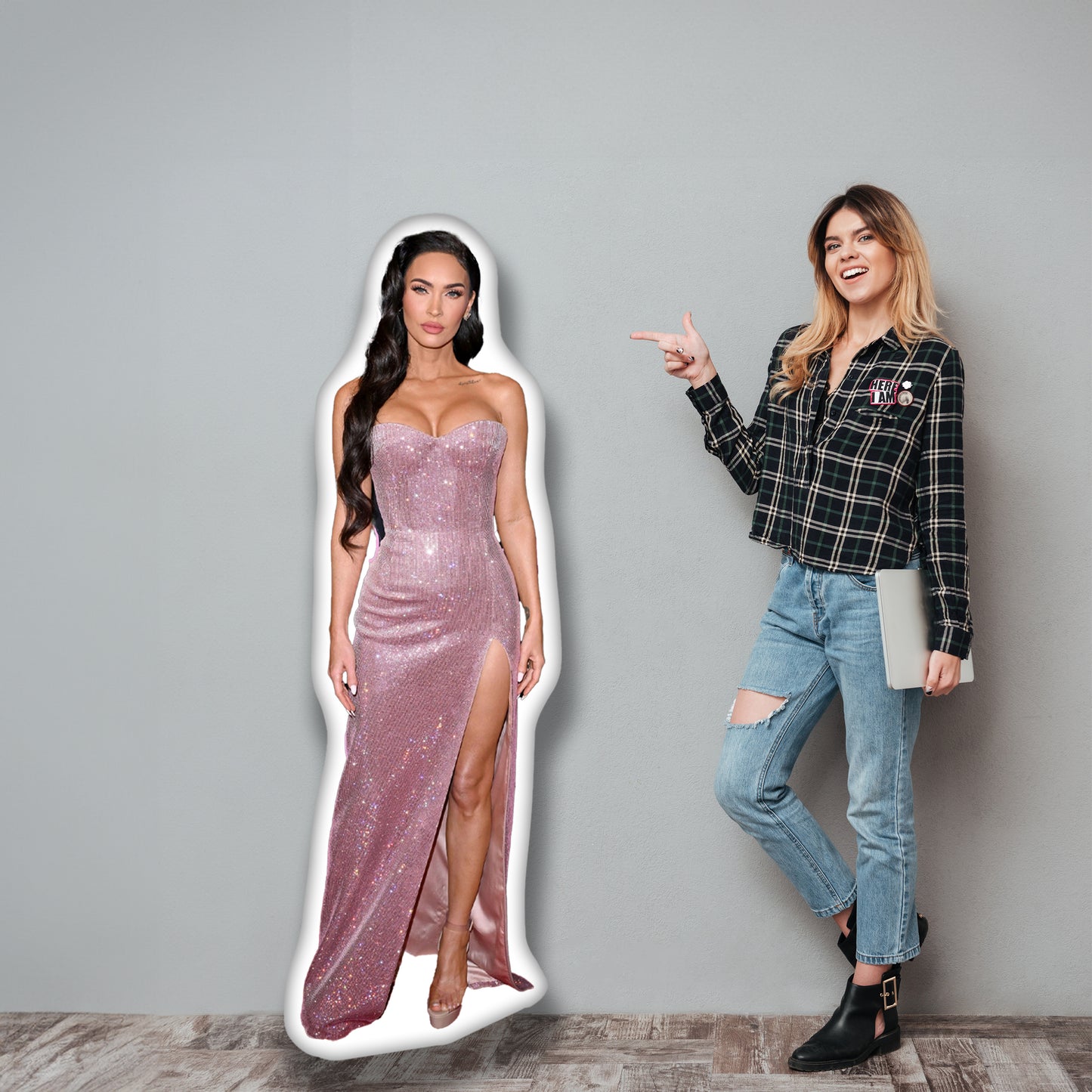 Life Size Megan Fox Pillow A Bold Addition for Fans