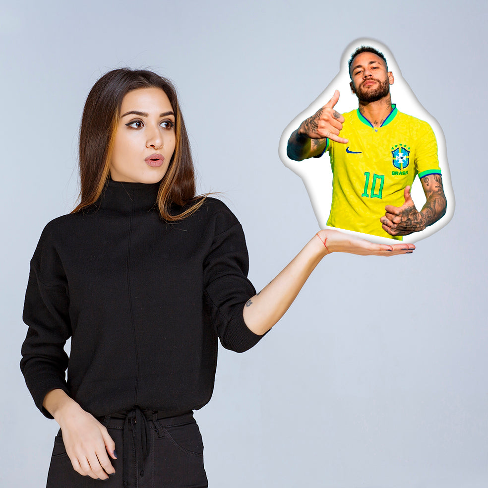 Neymar Custom Pillow A Bold Statement for Football Fans