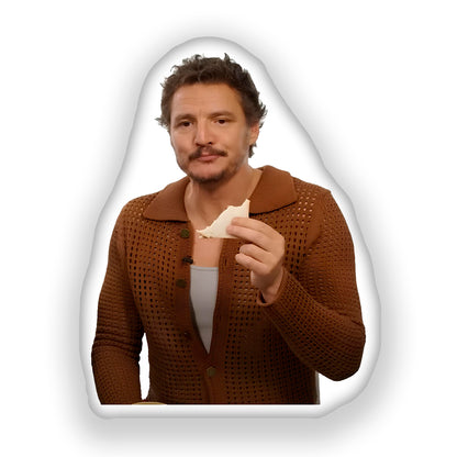 Pedro Pascal Decorative Pillow, A Unique Gift for Fans of The Mandalorian and Beyond