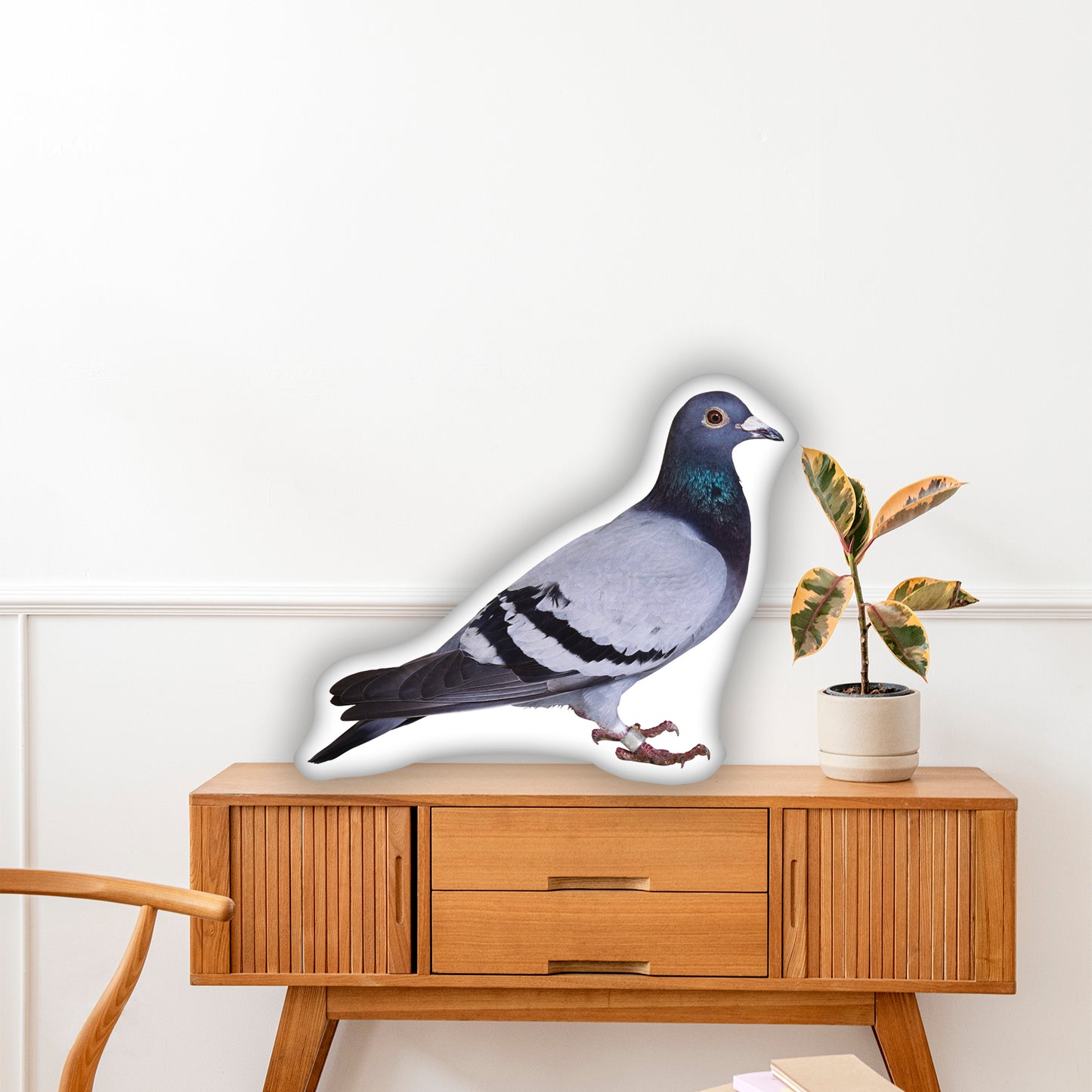 Pigeon Pillow, A Fun Gift for Bird Lovers and City Enthusiasts