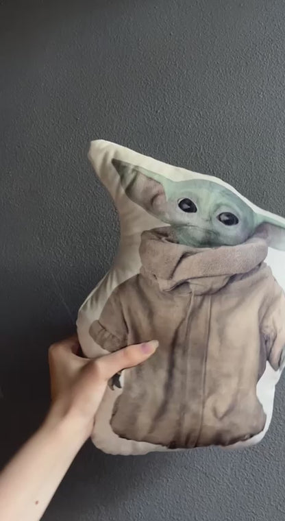 3D Pillow with Grogu, The Perfect Gift for Star Wars Fans