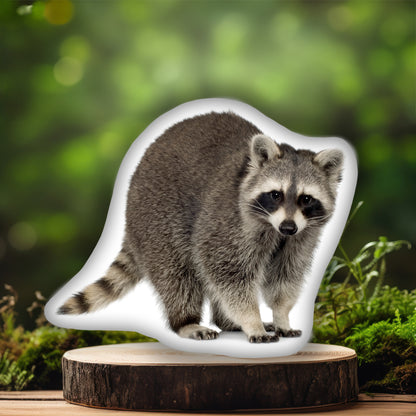 Raccoon 3D Pillow, A Fun Gift for Nature and Animal Lovers