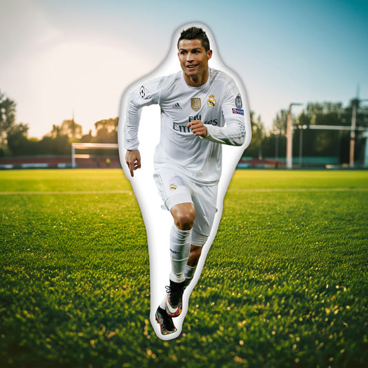 Life Size Cristiano Ronaldo 3D Pillow A Legendary Tribute for Football Fans