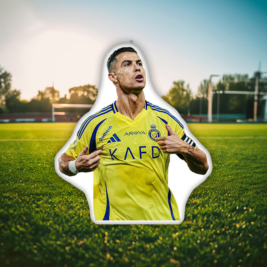 Cristiano Ronaldo 3D Pillow A Stylish Addition for Football Fans