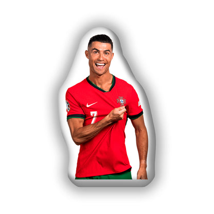 Cristiano Ronaldo Icon Pillow,  Perfect for Soccer Lovers