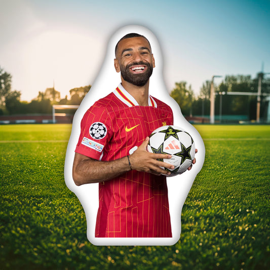 Mohamed Salah Pillow A Dynamic Pick for Football Enthusiasts