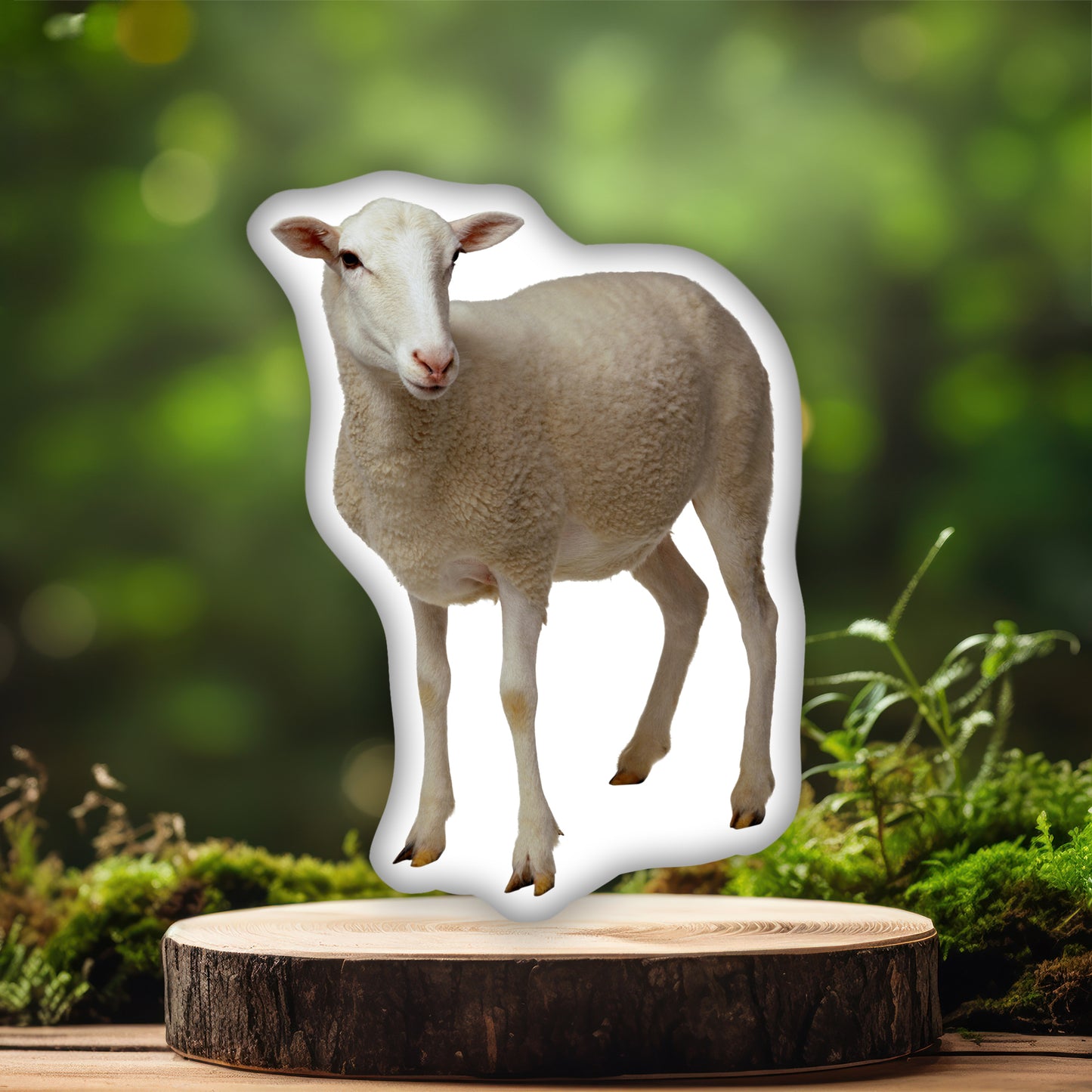 Sheep Decorative Pillow, A Cozy Gift for Animal and Farm Lovers