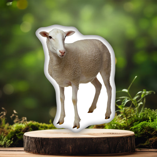 Sheep Decorative Pillow, A Cozy Gift for Animal and Farm Lovers