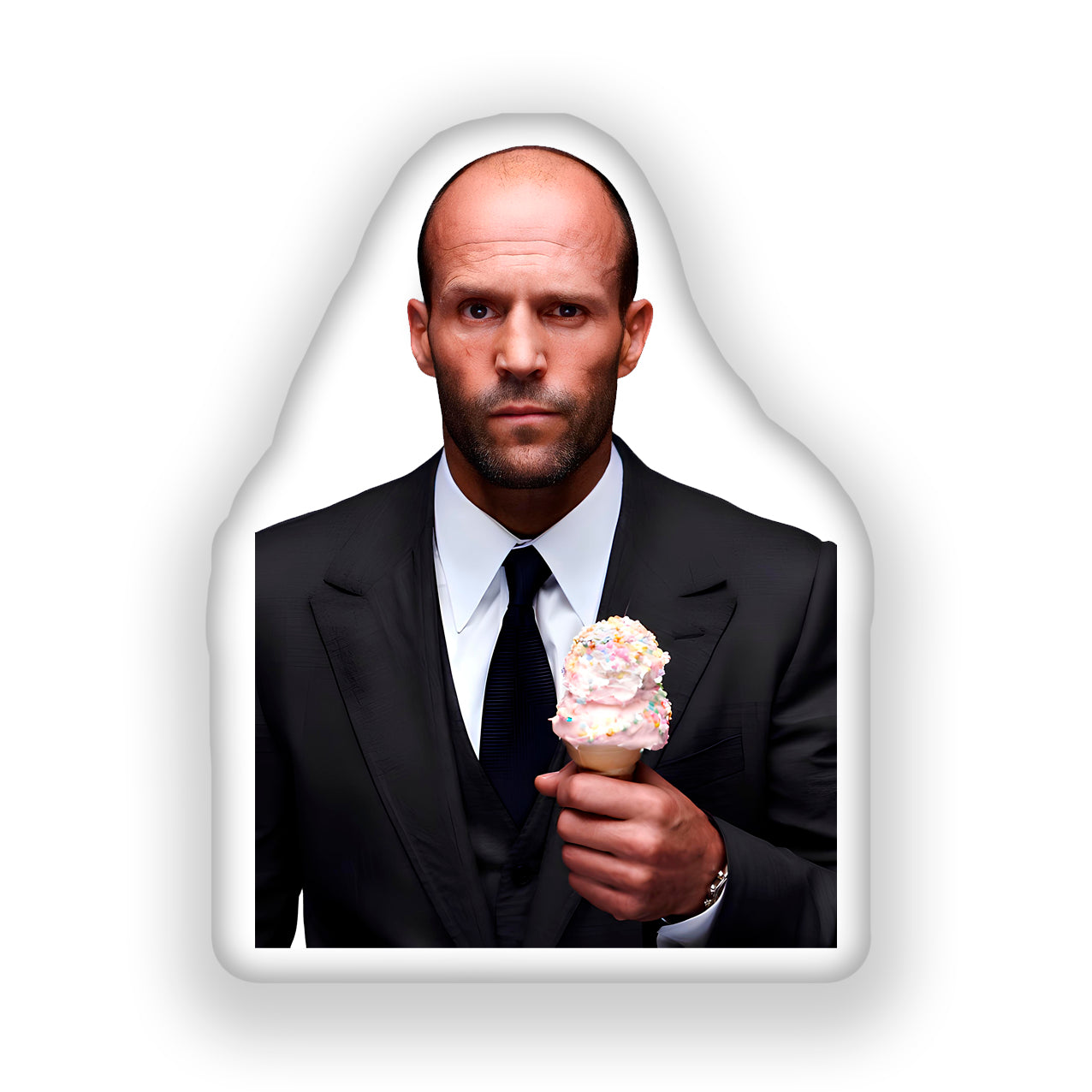 Jason Statham 3D Pillow, The Ultimate Gift for Action Movie Fans