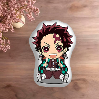 Tanjiro Kamado 3D Pillow, The Heart of Demon Slayer's Hero