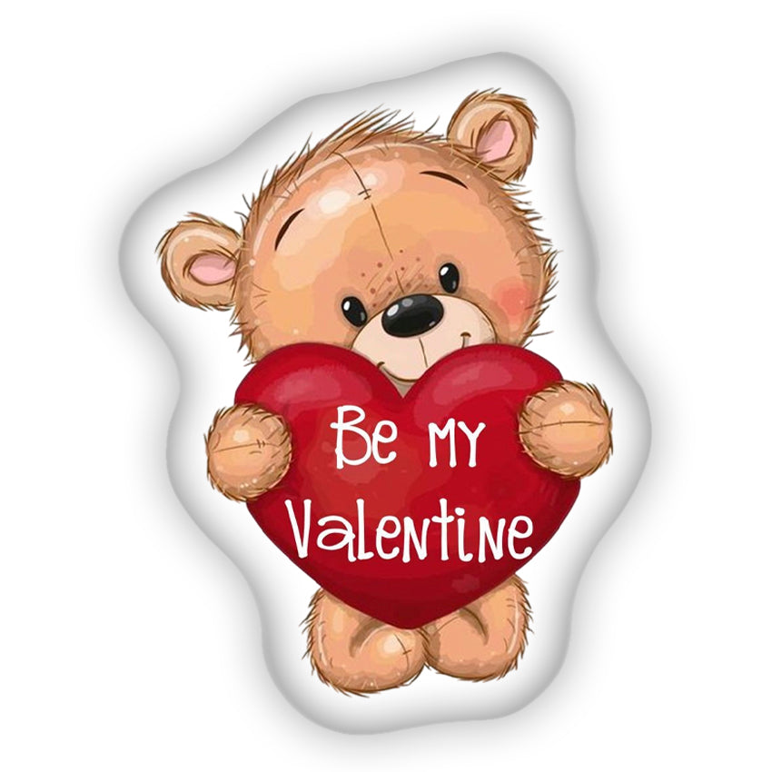 3D Pillow with a Bear and a Heart The Cuty Gift for Valentine's Day