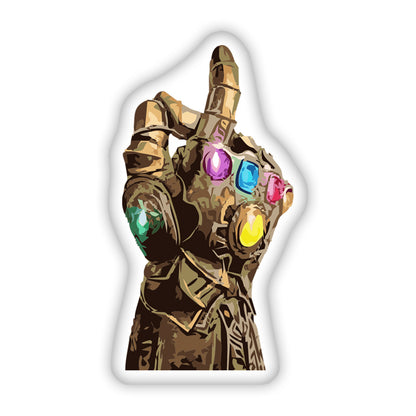 3D Pillow Featuring Thanos’ Infinity Gauntlet, The Ultimate Marvel Fan Gift